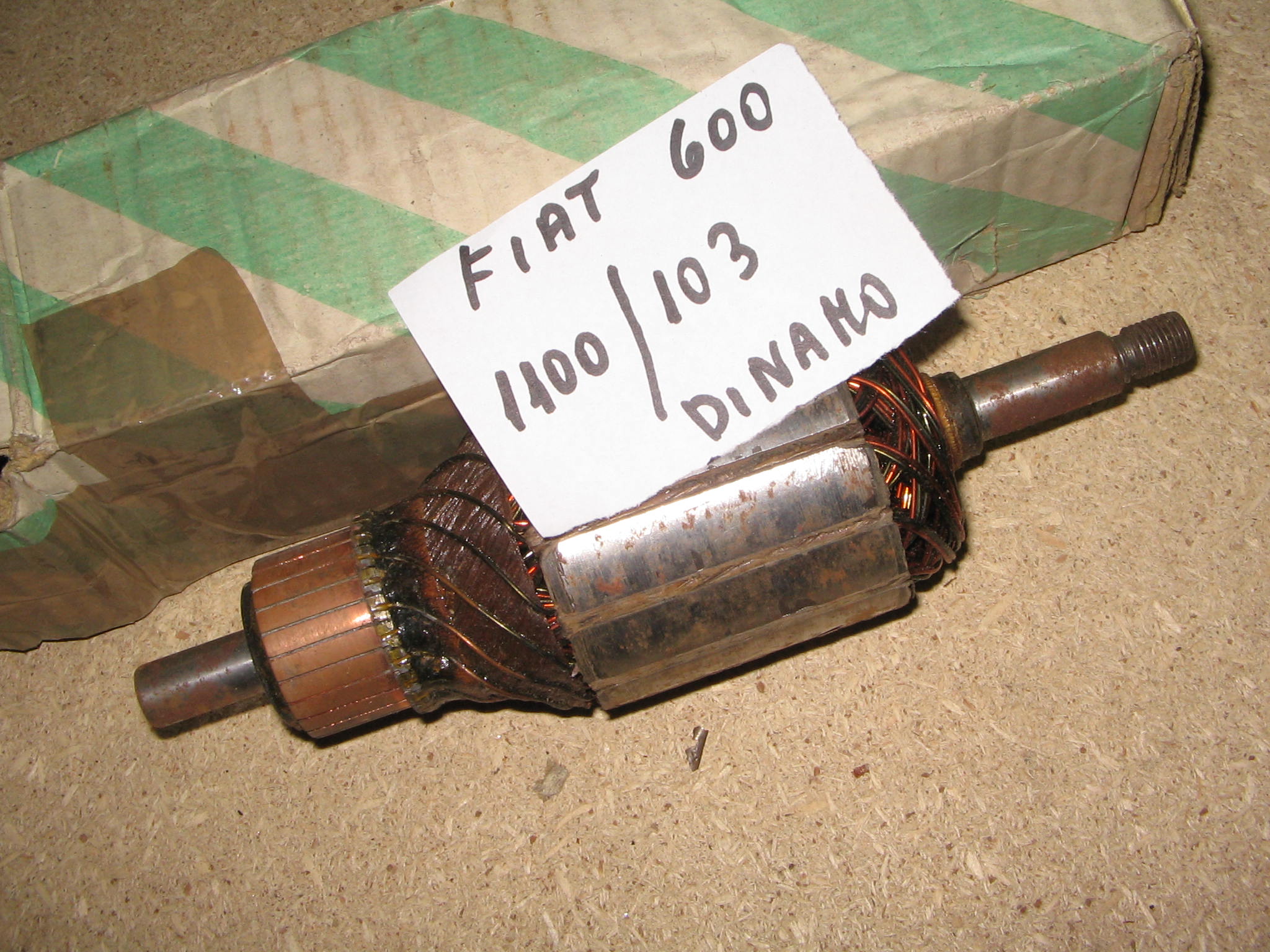 INDOTO DINAMO FIAT 600 , 1100/103 N. 1296